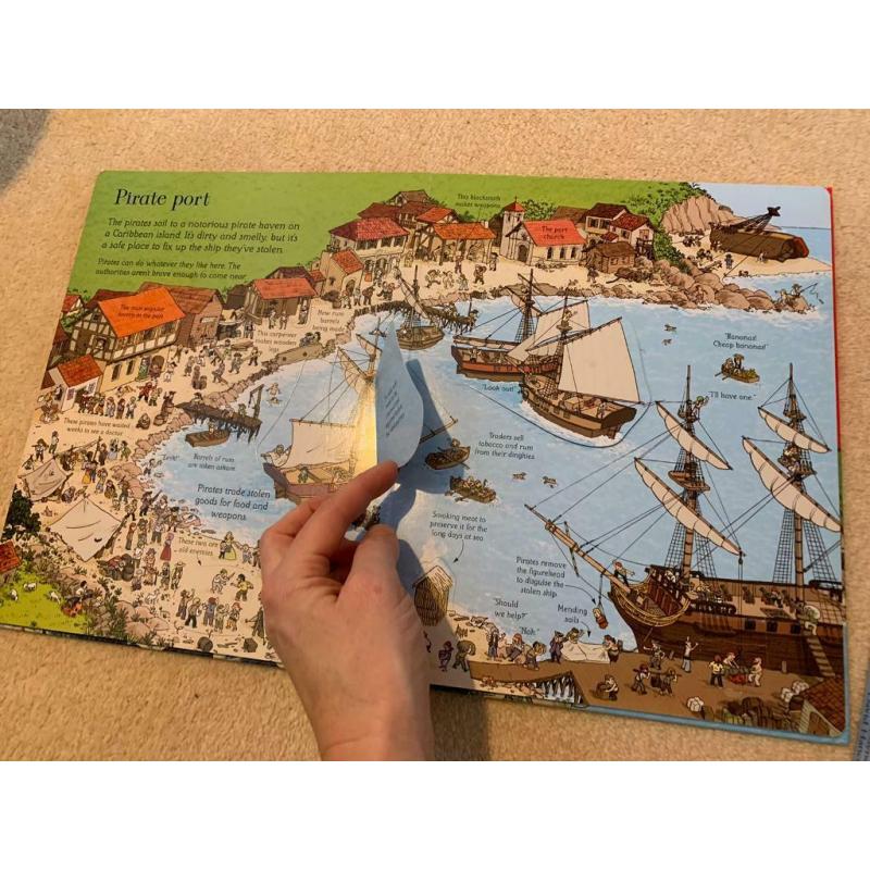 Pirates and castles books
