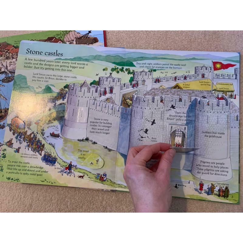 Pirates and castles books