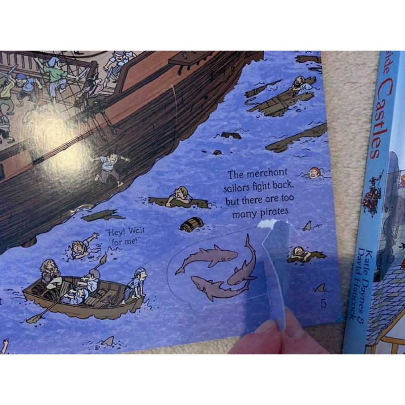 Pirates and castles books