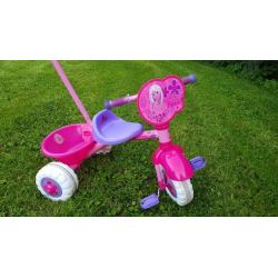 GIRLS BARBIE TRICYCLE