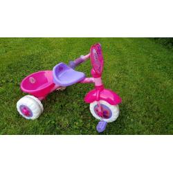 GIRLS BARBIE TRICYCLE