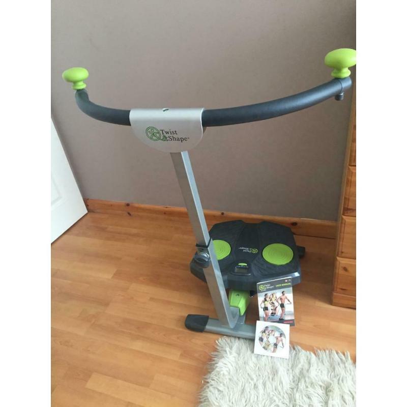 Twist & Shape exercise workout machine