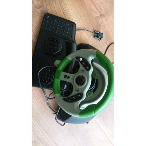 Original XBox steering wheel Mad Catz Microcon MC2