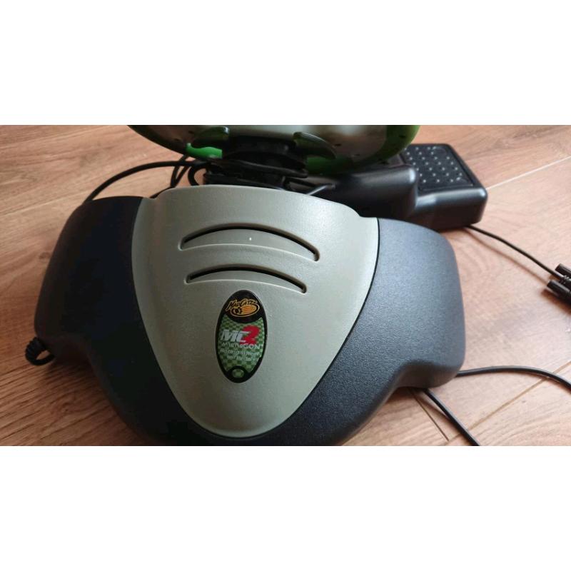 Original XBox steering wheel Mad Catz Microcon MC2