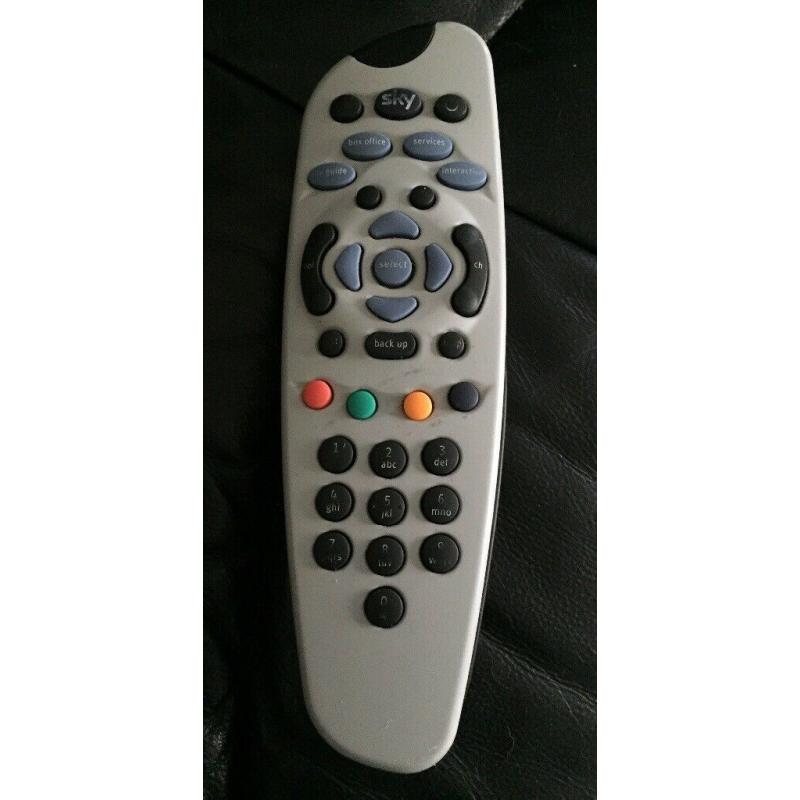 Sky remote control grey