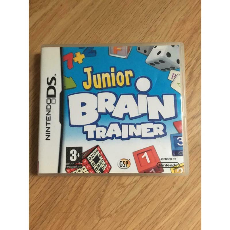 Nintendo DS JUNIOR BRAIN TRAINER game