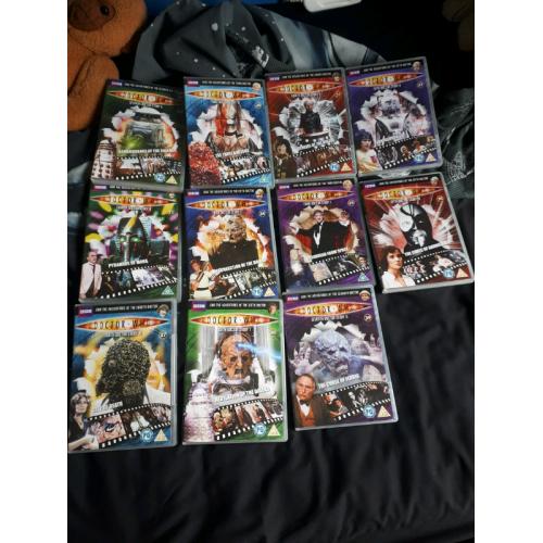 Doctor who dvd files job lot