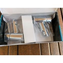 Brand new Prism Chrome Plated Basin Taps