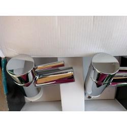 Brand new Prism Chrome Plated Basin Taps