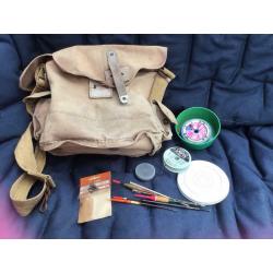 3 Fishing reels ,bag and accessories