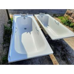 1 or 2 Baths with taps for sale