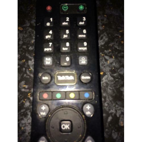Talk talk remote