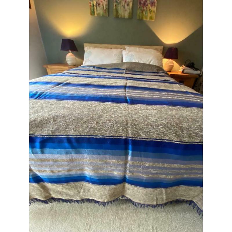 Moroccan bedspreads x 2 can be bought separately