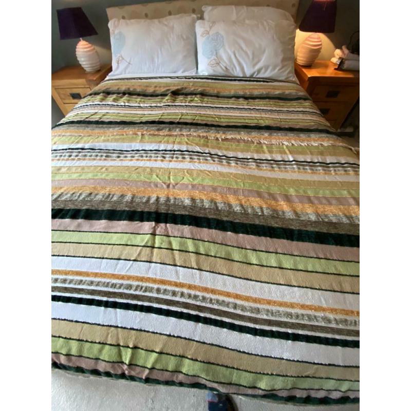 Moroccan bedspreads x 2 can be bought separately