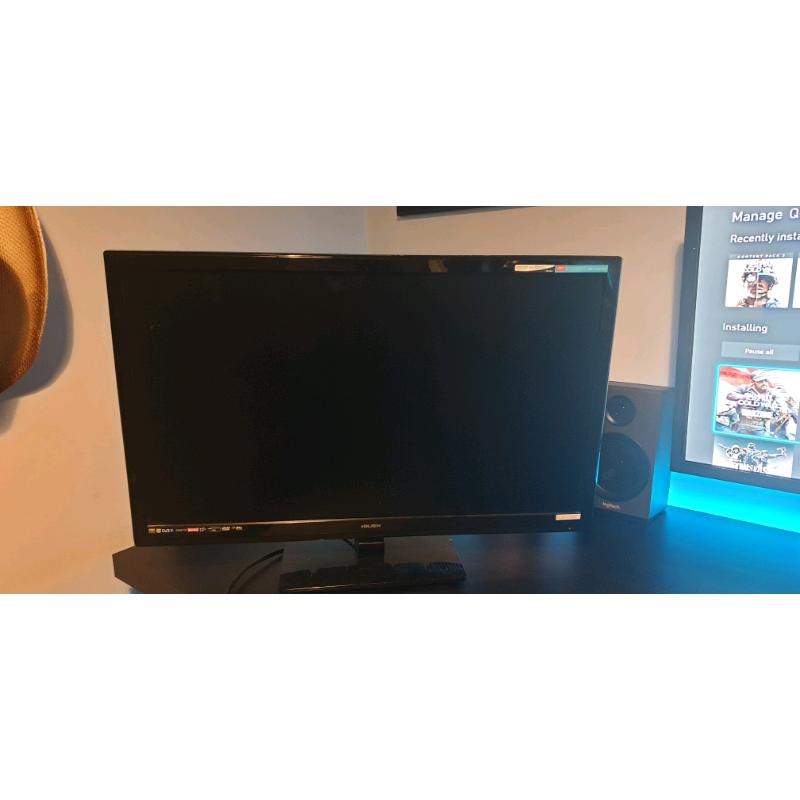 bush 24" led tv with dvd player
