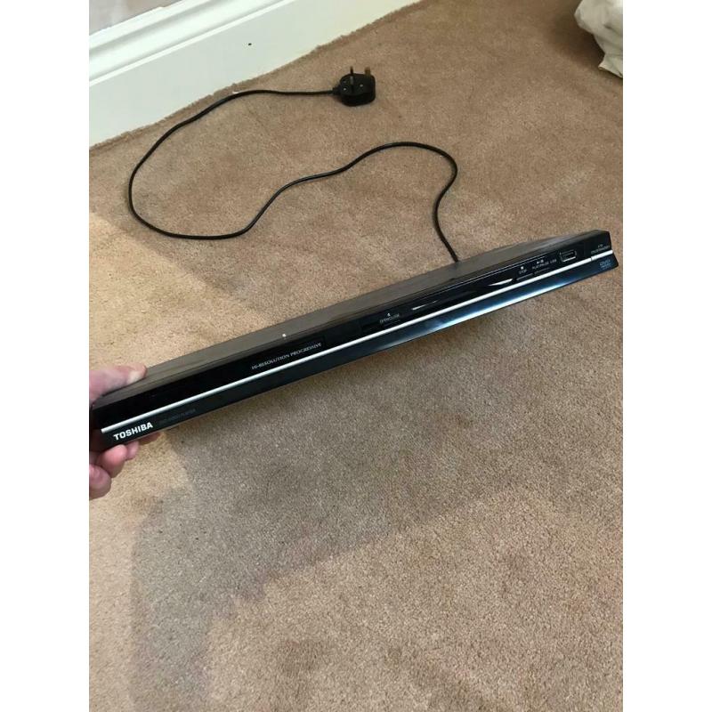 Toshiba DVD player with scart