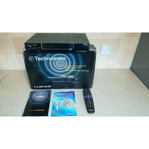 TECHNOMATE TM-600 SATELLITE RECEIVER EXCELLENT CONDITION