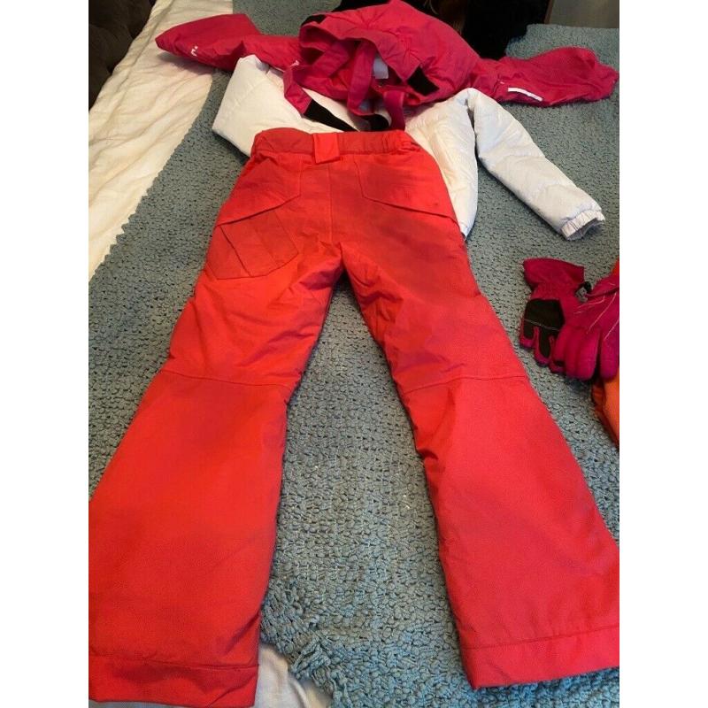 Girls Pink Ski Pants