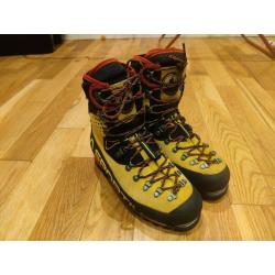 La Sportiva Nepal Cube GoreTex B3 waterproof mountaineering boots crampon compatible EU 42 UK 8