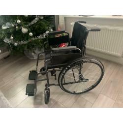 Wheelchair excellent condition black