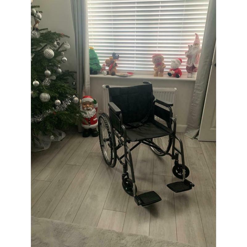 Wheelchair excellent condition black