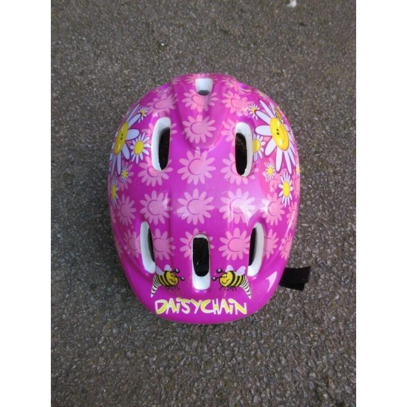 CHILDREN'S DUNLOP ROLLER BLADES - in PINK with helmet for sizes 1-4
