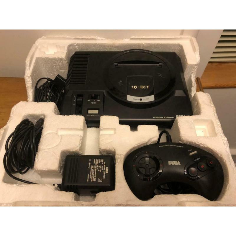 Sega MegaDrive with Sonic