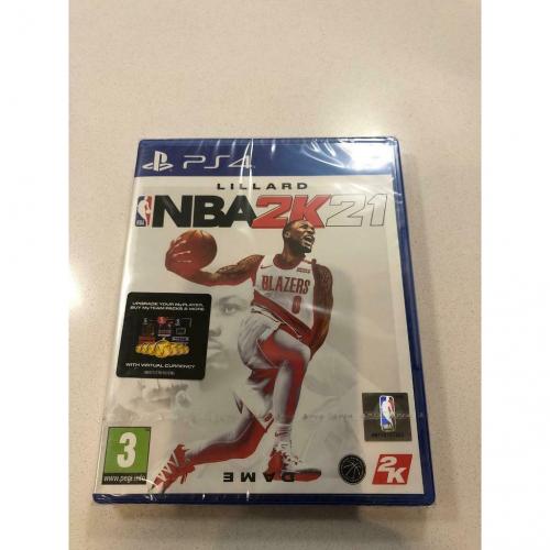 NBA 2K21 PS4 game