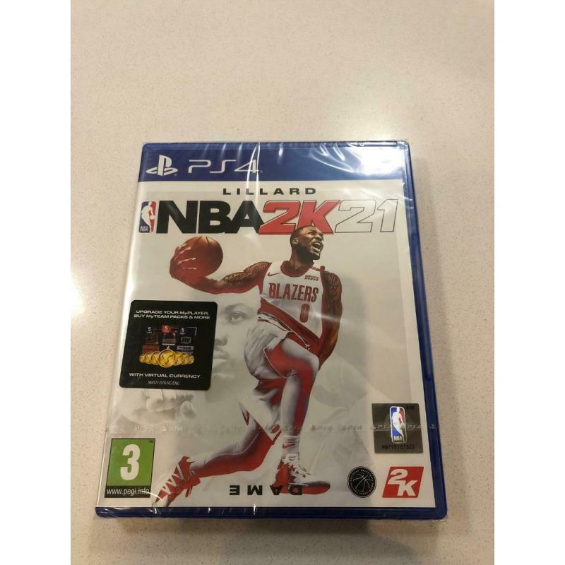 NBA 2K21 PS4 game