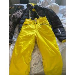 Ski jacket and trousers