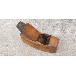 Wooden coffin smoothing plane Wm Marple & Son