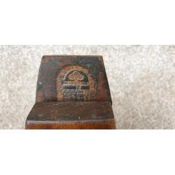 Wooden coffin smoothing plane Wm Marple & Son