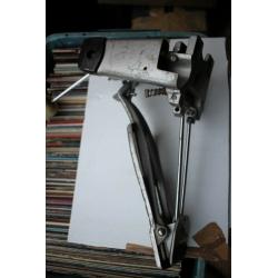 Premier 252 single bass drum pedal - Leicester - '80s - later version/vented 'board- Vintage