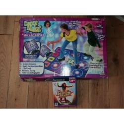 PS2 Dance Maker Mat + Game