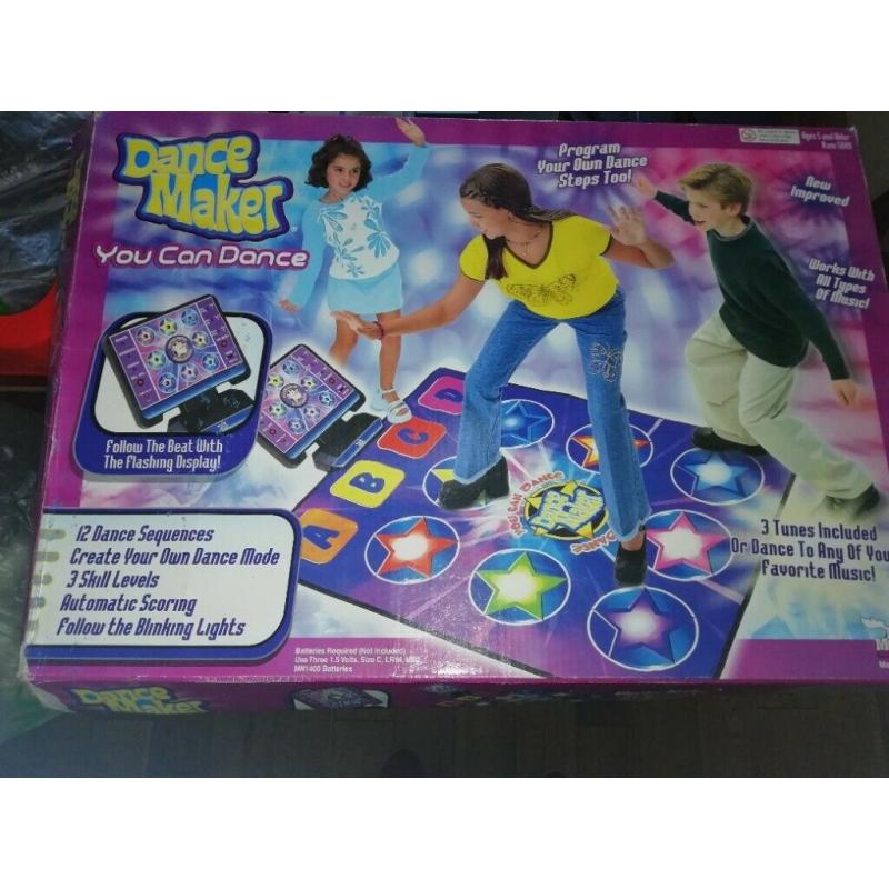 PS2 Dance Maker Mat + Game