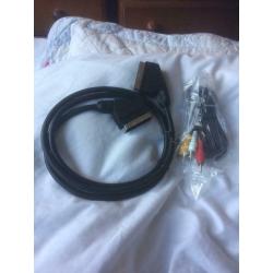Scart lead