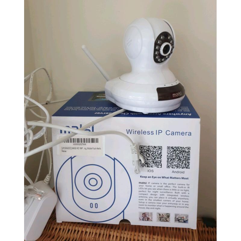 Maisi Wireless Security IP Camera, baby monitor