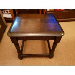 Vintage side table/ stool