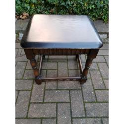Vintage side table/ stool