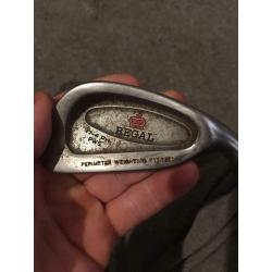 Selection of golf clubs