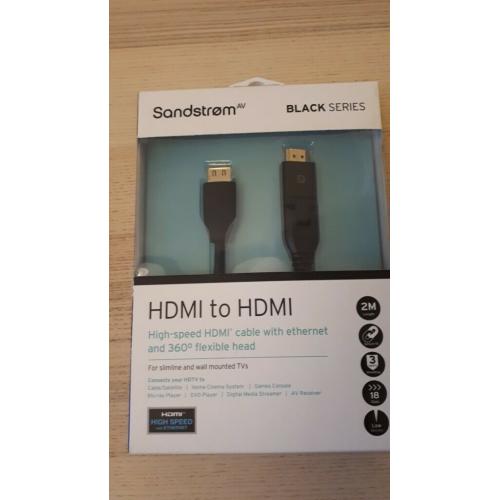 New Sandtrom HDMI to HDMI cable high speed