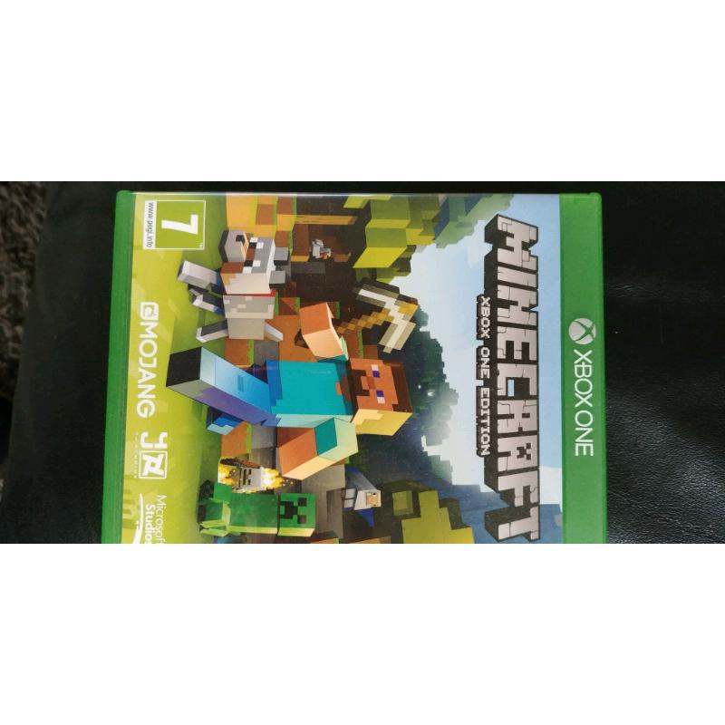 XBOX ONE Console, 500GB and Minecraft game