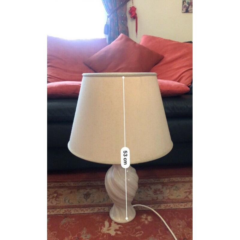 Lamp ( including shade and base)