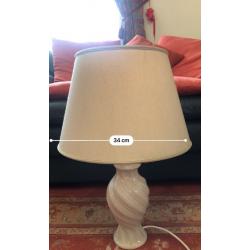 Lamp ( including shade and base)