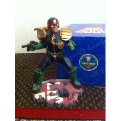 JUDGE DREDD "I AM THE LAW" STATUE - ROBERT HARROP/2000AD - EXCELLENT CONDITION