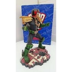 JUDGE DREDD "I AM THE LAW" STATUE - ROBERT HARROP/2000AD - EXCELLENT CONDITION