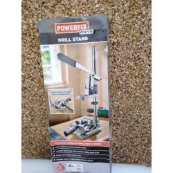 Drill stand included bench clamping device