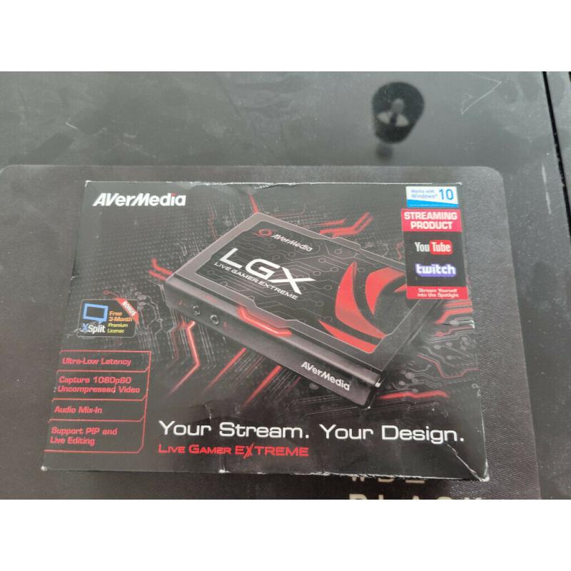 AverMedia LGX Capture Card USB3.0 1080p60