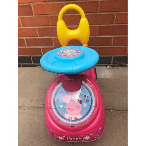 Peppa pig ride on toy