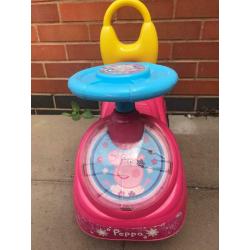 Peppa pig ride on toy